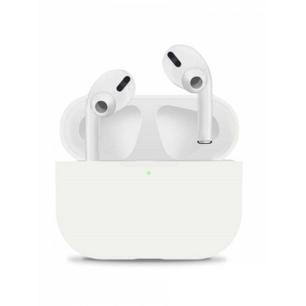 Чехол AirPods Pro Silicone Case White White (Белый)