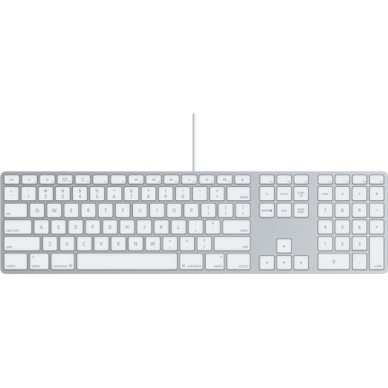 Apple Wired Keyboard White Хорошее Б/У