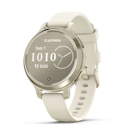 Garmin Lily 2 38 mm Cream Gold / Coconut Silicone Band (010-02839-20)