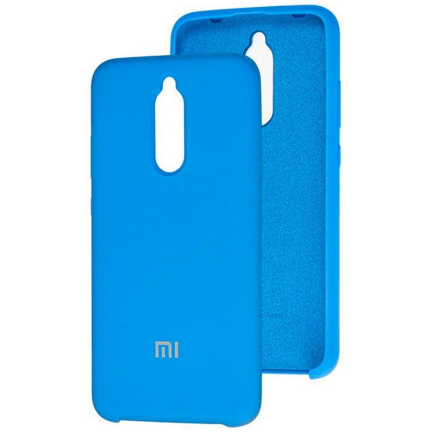 Чехол Xiaomi Redmi 8 Silicone Cover Light Blue Blue (Синий)