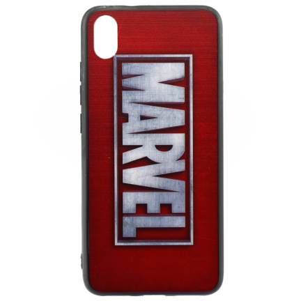 Чехол Xiaomi Redmi Note 8 Pro Силикон Marvel Red (Красный)