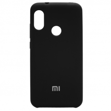 Чехол-накладка Xiaomi Mi Play Silicone Cover Black