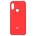 Чехол-накладка Xiaomi Redmi 7 Silicone Cover Red