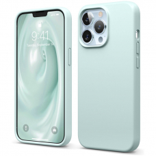 Чехол iPhone 13 Pro Elago Silicone Mint