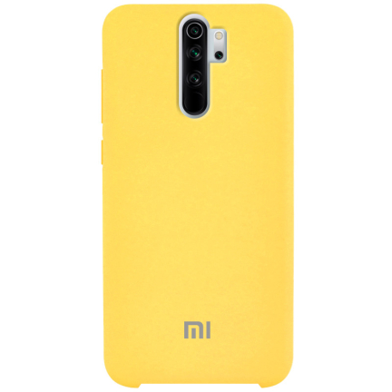 Чехол Xiaomi Redmi Note 8 Pro Silicone Cover Yellow Red (Красный)